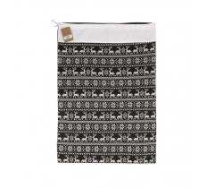 Deluxe Plush Nordic Grey Christmas Sack 50cm X 70cm