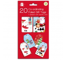 Christmas Co-Ord Santa & Friends Pack Of 20
