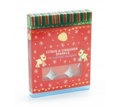 Tealights Citrus & Cinnamon Sparkle 12pk