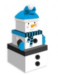 Christmas Stackable Large Boxes Snowman