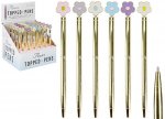 Flower Top Ball Point Pen