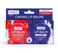 Tin Lip Balms 1 X Orig & 1 X Strawberry