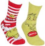 Grinch Cosy Socks 1 Pack Ladies