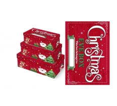 Oblong Gift Box Christmas Eve 3 Piece
