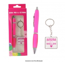 Mum In A Million Pen & Keychain