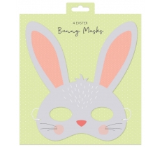 Easter - 4 Card Bunny Face Masks