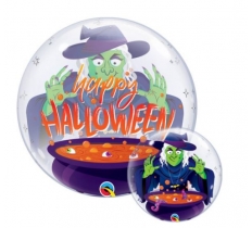 22" QUALATEX SINGLE BUBBLE HALLOWEEN BALLOON