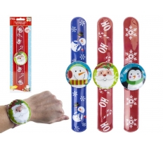 LED Flashing Christmas Snap Band