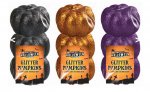 Foam Glitter Pumpkins 3 Pack