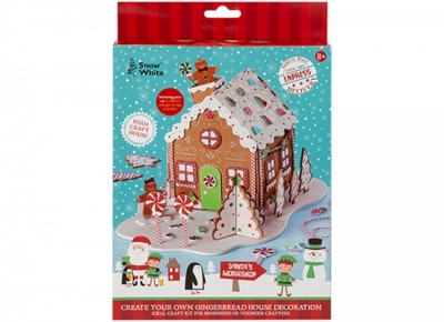 3D Gingerbread House Kit