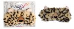 Plush Adoramals Leopard Eye Mask