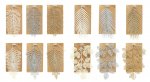 Christmas Glitter Leaf Pick 2pk 45cm
