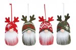 Christmas Wintery Kintted Hat Gnome 14Cm
