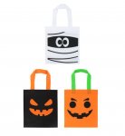 Halloween Treat Bags (28cm x 34cm) 3-Piece Pack