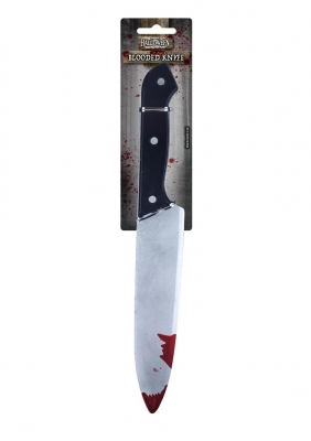 WEAPON KNIFE BLOODED 31CM