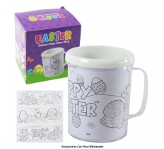 Colour Your Own Easter Mug