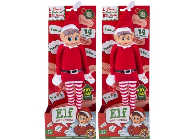 12" Talking Elf Doll With Sound
