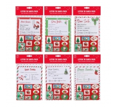 Christmas Letter To Santa Pack 3pk