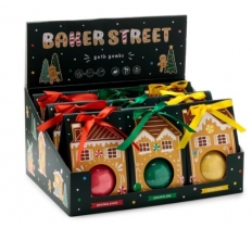 Christmas Gingerbread Lane Bath Bomb in Gift Box