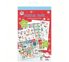 Christmas Sticker Book 1000pc