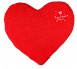 Love Heart Boucle Cushion 33cm x 37.5cm