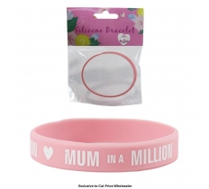 Mum In A Million Silicone Bracelet