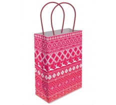 NORDIC PAPER BAG WITH HANDLES LARGE