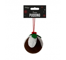Christmas Pudding Decoration 7cm