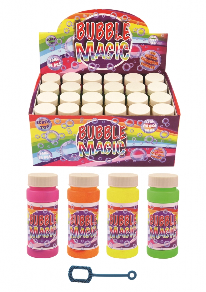 Bubbles Magic With Wand 50ml X 24 ( 18p Each ) - Click Image to Close