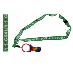 Football Lanyard With Rock Dummy