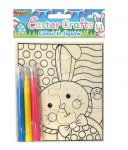 CYO WOODEN EASTER JIGSAW W/PENS 17X10CM