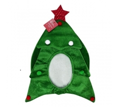 XMAS HAT TREE WITH FACE INSERT