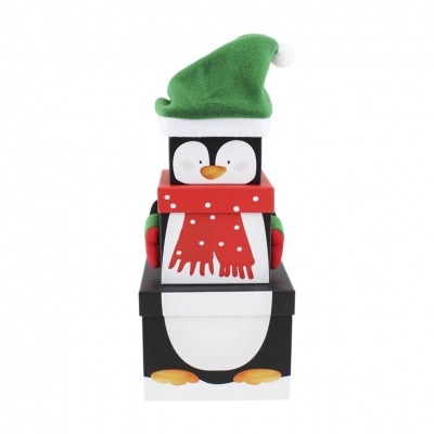 Plush Gift Box Set 3 Piece - Penguin