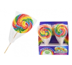 Catherine Wheel Rock Lolly 125G X 12