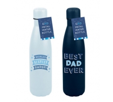 Father's Day Metal Water Bottle