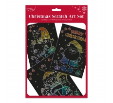 Christmas Scratch Art Set