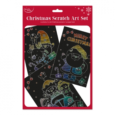 Christmas Scratch Art Set