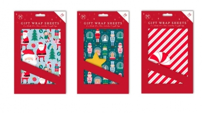 Christmas Gift Wrap & Tags 5pk