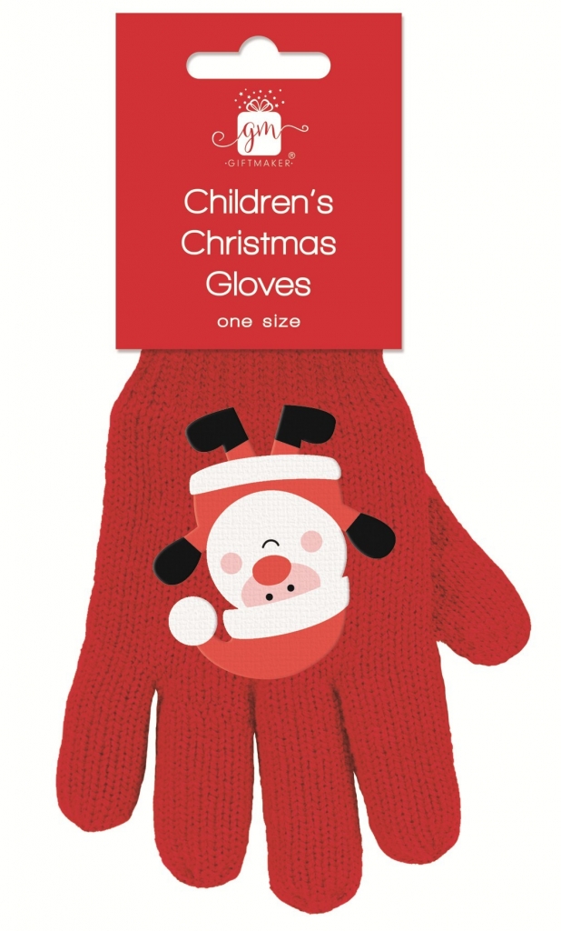 Christmas Outfit Childrens Gloves - Click Image to Close