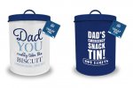 Best Dad Treat Tin ( Assorted Designs )
