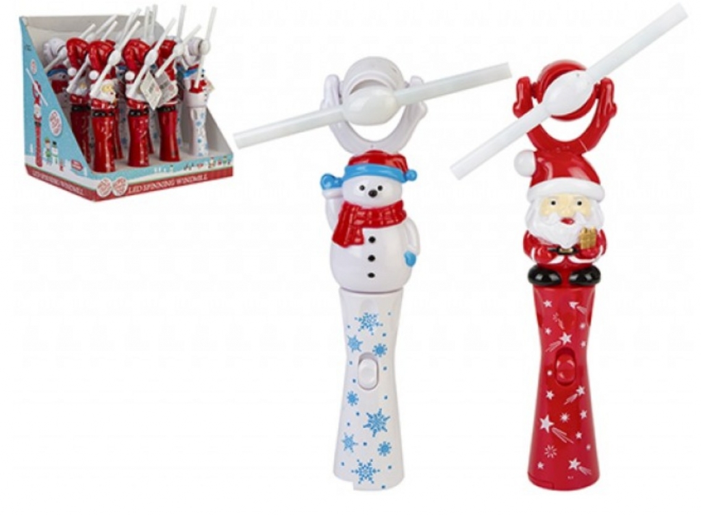 Christmas Led Spinning Windmill - Click Image to Close