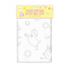 Colour Your Own Easter Table Cloth