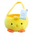 Easter Plush Chick Basket