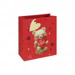 Valentine's Day Cute Bear Medium Bag