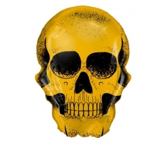 Golden Skull Shape 36"