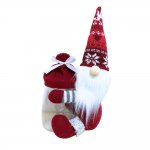 Gonk 10" Red Nordic Christmas Candy Jar