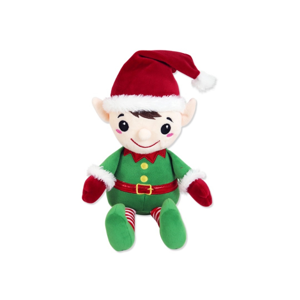 Christmas Elf Plush 8" - Click Image to Close