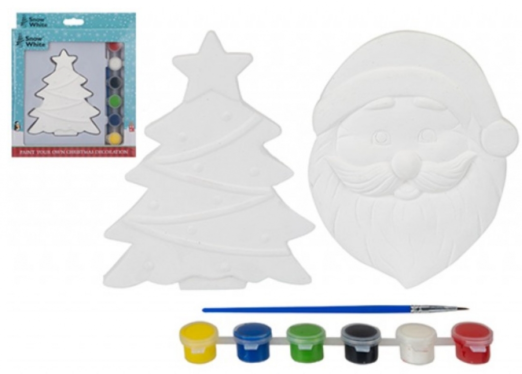 Paint Your Own Christmas Decoration - Click Image to Close