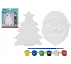 Paint Your Own Christmas Decoration
