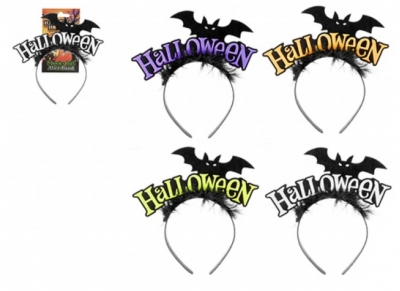 Halloween Bat Headband